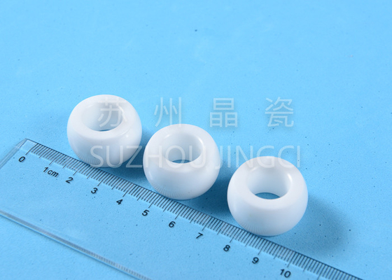 As peças cerâmicas da alumina resistente da oxidação, estrutura de Spheral parte a zircônia branca anti - abrasão