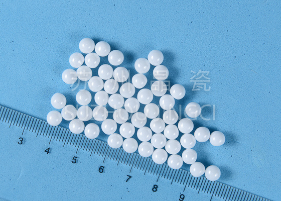 Peças cerâmicas da alumina branca, bolas cerâmicas da alumina para os rolamentos da maquinaria