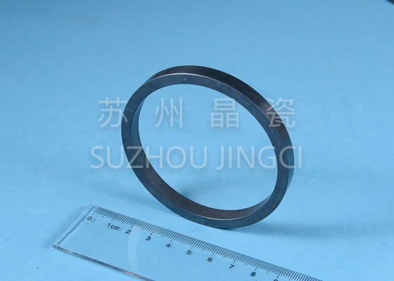 Anel preto do selo 3.14g/Cm3 sic mecânico da cerâmica da alumina
