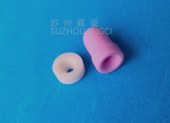 Bocais cerâmicos de limpeza da alumina da engenharia da peça φ6mm da máquina